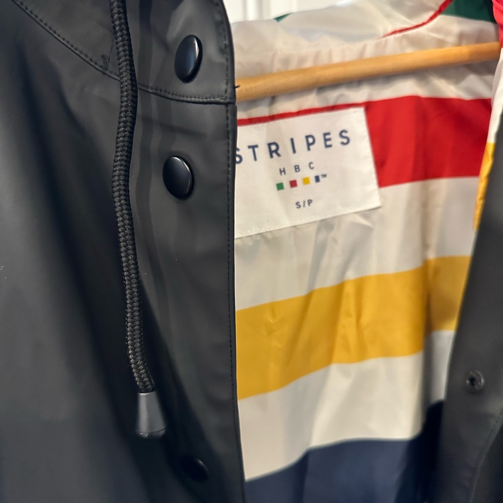 HBC Stripes Hudson’s Bay Company Raincoat Lined- Small
LAST PRICE DROP TODAY - Picture 6 of 6